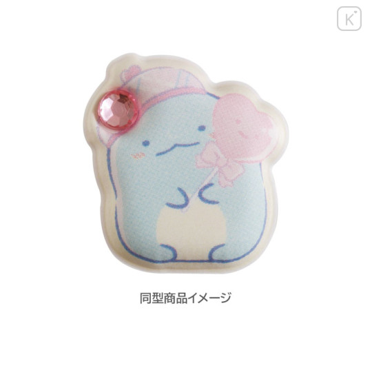 Japan San-X Marshmallow Stickers - Sumikko Gurashi : Squishy Rhinestones Blue - 2