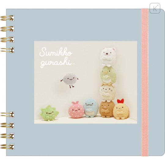 Japan San-X Square Notebook - Sumikko Gurashi : Photo Series Blue - 1