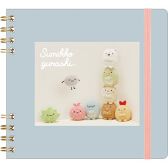 Japan San-X Square Notebook - Sumikko Gurashi : Photo Series Blue