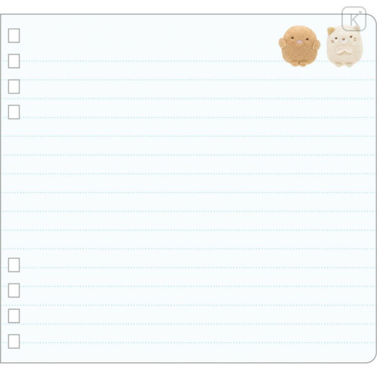 Japan San-X Square Notebook - Sumikko Gurashi : Photo Series Blue - 2