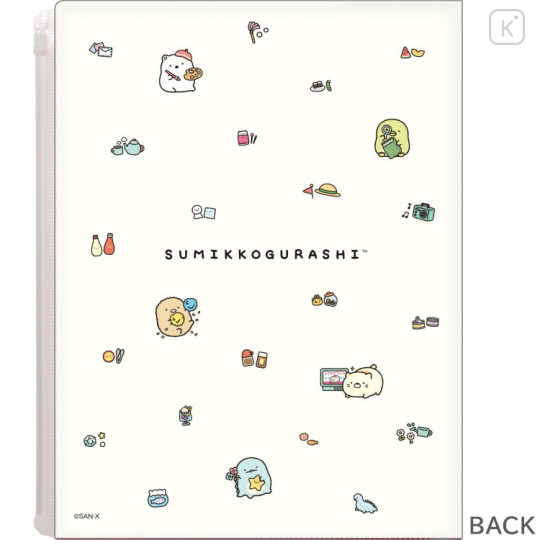 Japan San-X 6+1 Pockets A4 Clear File Holder - Sumikko Gurashi : Hobby - 2