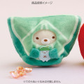 Japan San-X Dress-up Cloth - Sumikko Gurashi : Fruit Parlor Lime Hooded Cape - 2
