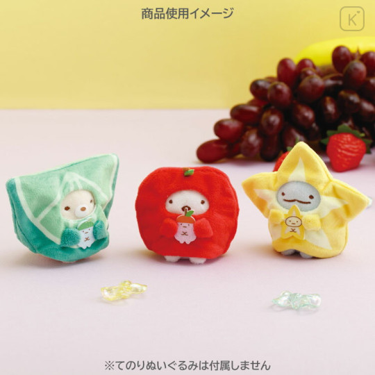 Japan San-X Dress-up Cloth - Sumikko Gurashi : Fruit Parlor Starfruit Hooded Cape - 3