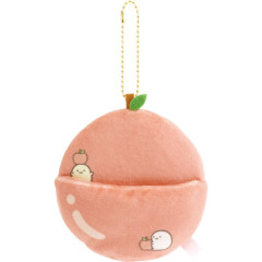 Japan San-X Scene Plush Toy - Sumikko Gurashi : Fruit Parlor Apple Keychain