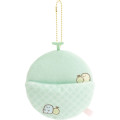 Japan San-X Scene Plush Toy - Sumikko Gurashi : Fruit Parlor Melon Keychain - 1