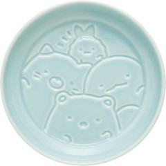 Japan San-X Soy Sauce Plate - Sumikko Gurashi : Anytime Sushi Embossed