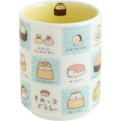 Japan San-X Japanese Tea Cup - Sumikko Gurashi : Anytime Sushi Yellow
