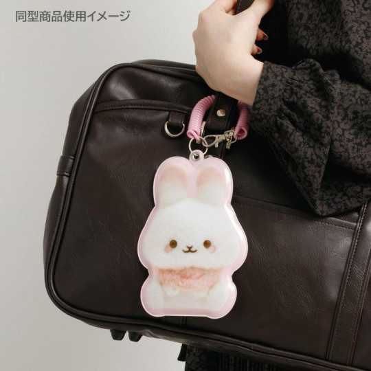 Japan San-X Pass Case Card Holder with Coil - Sumikko Gurashi : Ebifurai no Shippo Fried Shrimp Tail Photo Series - 4