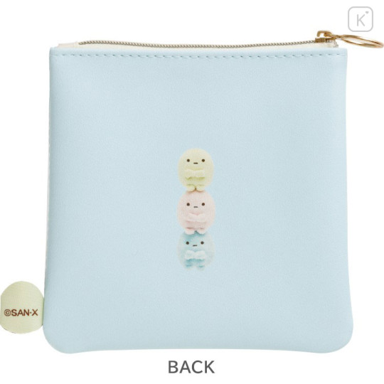 Japan San-X Clear Flat Pouch - Sumikko Gurashi : Photo Series - 2