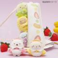 Japan San-X Tenori Plush (SS) - Sumikko Gurashi : Fruit Parlor Waitress Neko - 4