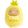 Japan San-X Tenori Plush (SS) - Sumikko Gurashi : Fruit Parlor Pineapple Tonkatsu Fried Pork - 1