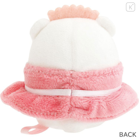 Japan San-X Tenori Plush (SS) - Sumikko Gurashi : Fruit Parlor Waitress Shirokuma - 2