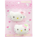 Japan Sanrio Plush Multi Clip Set - Hello Kitty : Angel & Cherry - 1