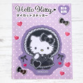 Japan Sanrio Vinyl Sticker - Hello Kitty : Lolita Black - 1
