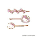 Japan Sanrio Hairpin Set - Hello Kitty : Lolita & Maid Pink - 1