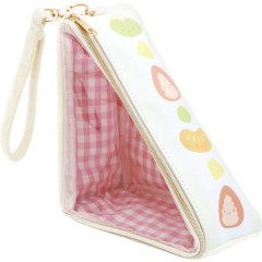 Japan San-X Sumicolle Pouch - Sumikko Gurashi : Fruit Parlor Fruit Sandwich Style