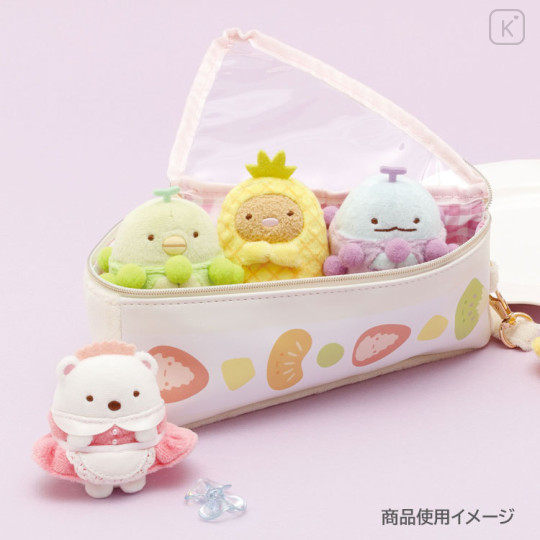 Japan San-X Sumicolle Pouch - Sumikko Gurashi : Fruit Parlor Fruit Sandwich Style - 3
