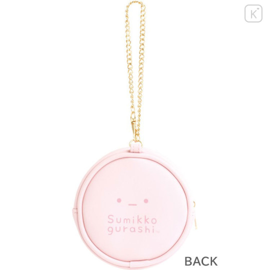 Japan San-X Sumicolle Pouch - Sumikko Gurashi : Fruit Parlor Gingham Ribbon Basket - 3