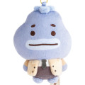 Japan San-X Hanging Plush - Uso Tantei Tomanto : Debut Police Inspector Nasunbo Eggplant - 2