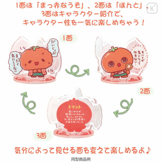 Japan San-X 3-Sided Acrylic Stand - Uso Tantei Tomanto : Debut Pucchy - 2