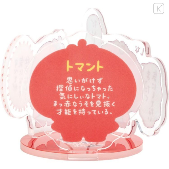 Japan San-X 3-Sided Acrylic Stand - Uso Tantei Tomanto : Debut Detective Tomanto - 4