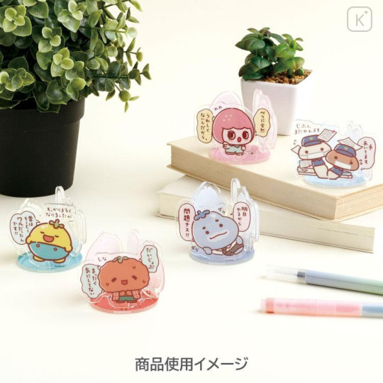 Japan San-X 3-Sided Acrylic Stand - Uso Tantei Tomanto : Debut Detective Tomanto - 6