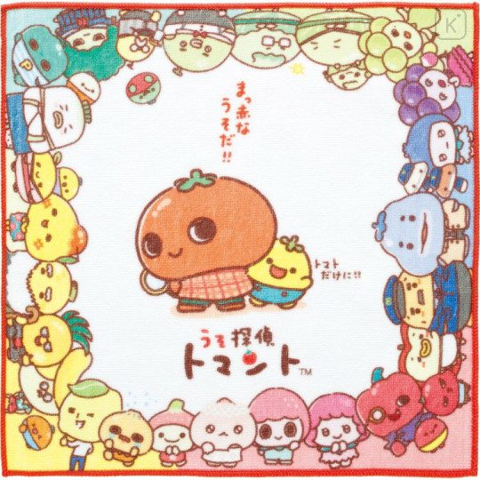 Japan San-X Mini Towel Handkerchief - Uso Tantei Tomanto : Debut Characters - 1