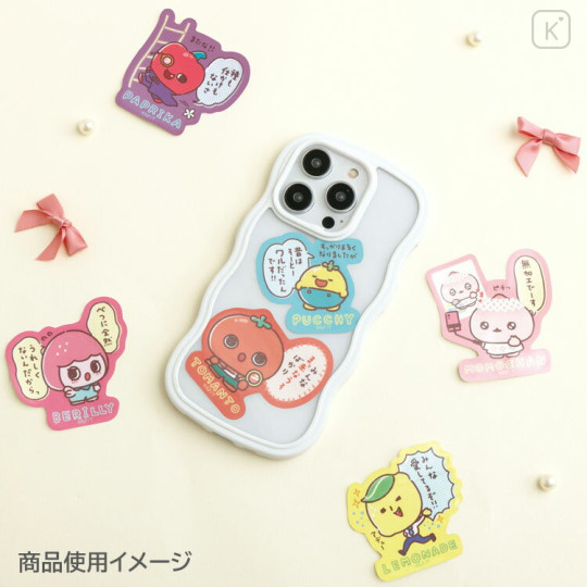 Japan San-X Smartphone Sticker - Uso Tantei Tomanto : Debut Inspector Nasunbo Eggplant - 2