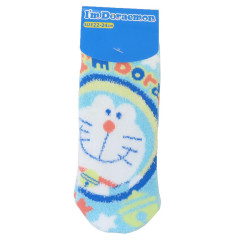 Japan Doraemon Fluffy Socks - Doraemon : Smile Star