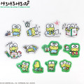 Japan Sanrio Flake Sticker with Slider Case - Keroppi : My Time - 2