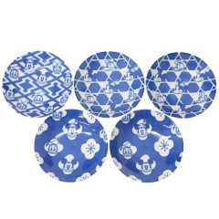 Japan Disney Small Plate Gift Set - Mickey & Friends