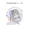 Japan Sanrio Clear Window Pouch - My Melody : Glitter Card Style - 2
