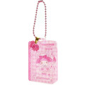 Japan Sanrio 3D Keychain - My Melody : Glitter Card Style - 1