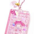 Japan Sanrio 3D Keychain - My Melody : Glitter Card Style - 3