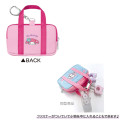 Japan Sanrio Miniature Keychain - My Melody : Y2k Houndstooth School Bag Style - 2