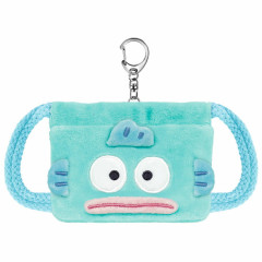 Japan Sanrio Miniature Keychain - Hangyodon : Knapsack Bag Style