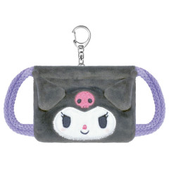 Japan Sanrio Miniature Keychain - Kuromi : Knapsack Bag Style