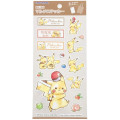 Japan Pokemon Vinyl Sticker - Pikachu : Multi-Sticker number 025 - 1