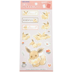 Japan Pokemon Vinyl Sticker - Eevee : Multi-Sticker