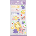 Japan Pokemon Vinyl Sticker - Ditto & Jigglypuff & Psyduck : Multi-Sticker Fruit - 1