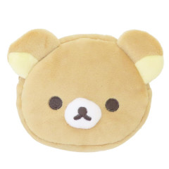 Japan San-X Mini Plush Pouch - Rilakkuma : Face