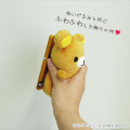 Japan San-X Smapita Plush Pouch Phone Holder - Rilakkuma - 3