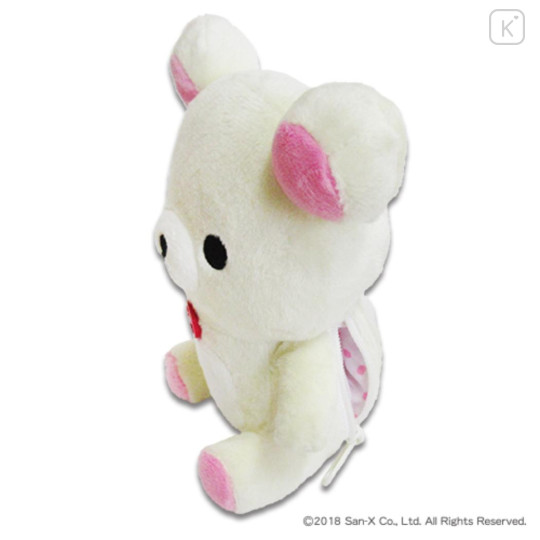 Japan San-X Smapita Plush Pouch Phone Holder - Korilakkuma - 2