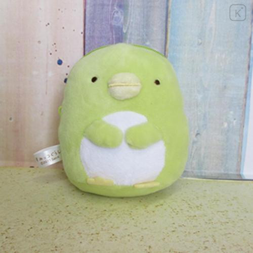 Japan San-X Smapita Plush Pouch Phone Holder - Sumikko Gurashi : Penguin? - 5