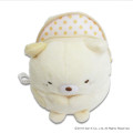 Japan San-X Smapita Plush Pouch Phone Holder - Sumikko Gurashi : Neko - 2