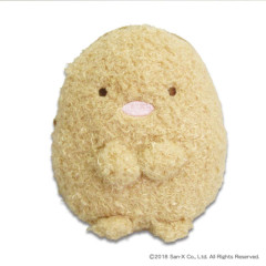 Japan San-X Smapita Plush Pouch Phone Holder - Sumikko Gurashi : Tonkatsu Fried Pork