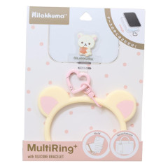 Japan San-X Multi Ring Plus with Silicone Bracelet - Korilakkuma : Apple