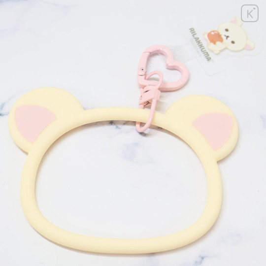 Japan San-X Multi Ring Plus with Silicone Bracelet - Korilakkuma : Apple - 2