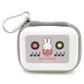 Japan Miffy Compact Gadget Pouch - Miffy : Miffy & Music - 1