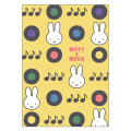 Japan Miffy Postcard - Miffy : Miffy & Music Yellow - 1